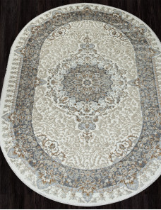 Ковер SAHARA 06066A GREY FDY / CREAM HB Овал