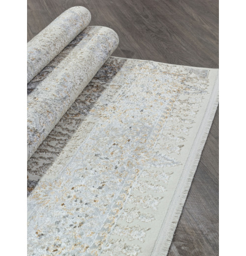 Ковер SAHARA 06066A GREY FDY / CREAM HB Прямоугольник 