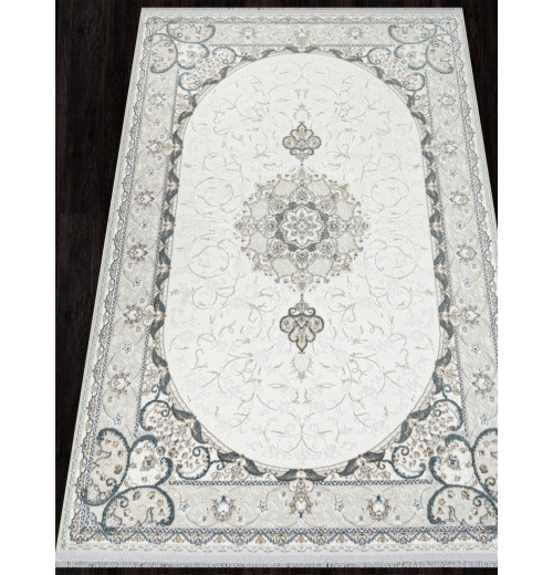 Ковер SANDALI 29765B CREAM / CREAM Прямоугольник 