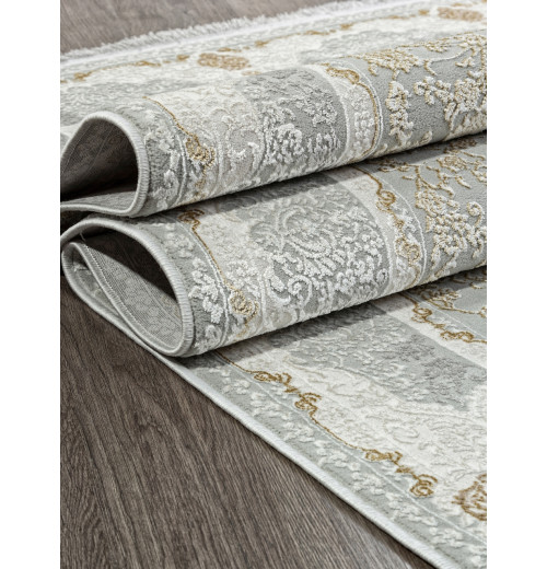 Ковер SANDALI 30219A GREY / CREAM Прямоугольник 
