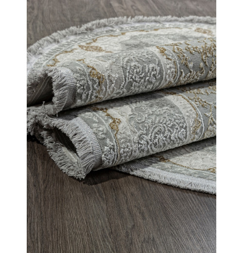 Ковер SANDALI 30219Z GREY / CREAM Овал 