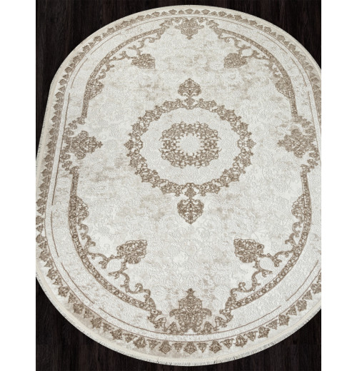 Ковер SANDALI 30231Y BEIGE / L.GREY Овал 