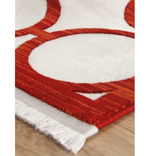 Ковер SARDES TRUVA 08421R RED / RED Прямоугольник 