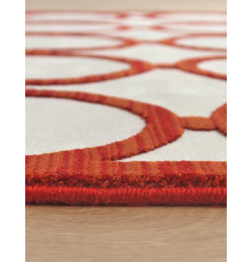 Ковер SARDES TRUVA 08421R RED / RED Прямоугольник 