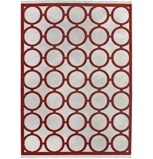 Ковер SARDES TRUVA 08421R RED / RED Прямоугольник 