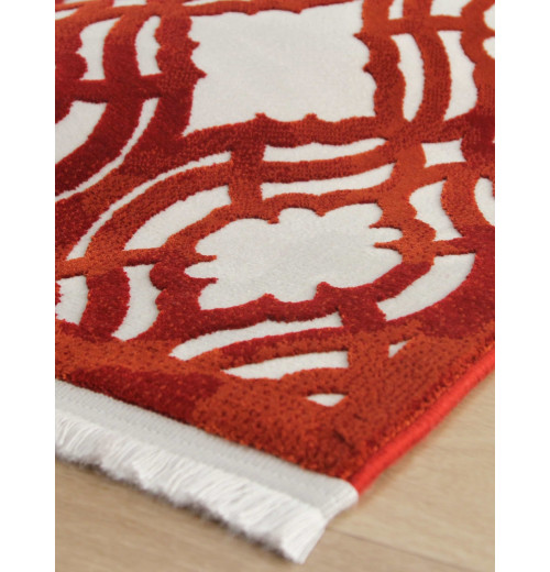 Ковер SARDES TRUVA 08423R RED / RED Прямоугольник 