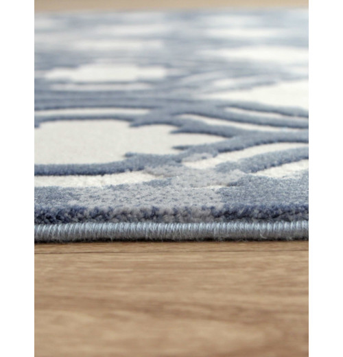 Ковер SARDES TRUVA 08423T BLUE / BLUE Прямоугольник 