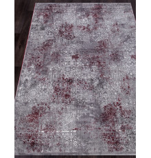 Ковер SATINE S106B KOYU GREY COKEN / RED Прямоугольник