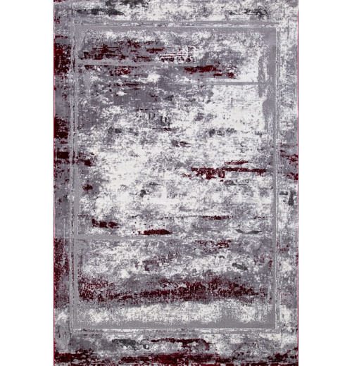 Ковер SATINE S107B KOYU GREY COKEN / RED Прямоугольник 