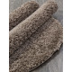 Ковер SHAGGY TREND L001 DARK BROWN Круглый 
