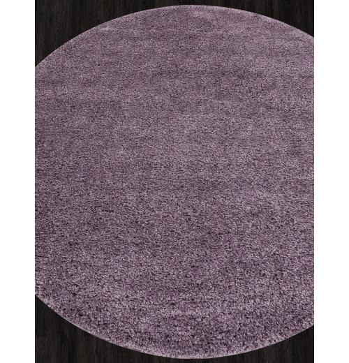 Ковер SHAGGY TREND L001 LIGHT PURPLE Круг 