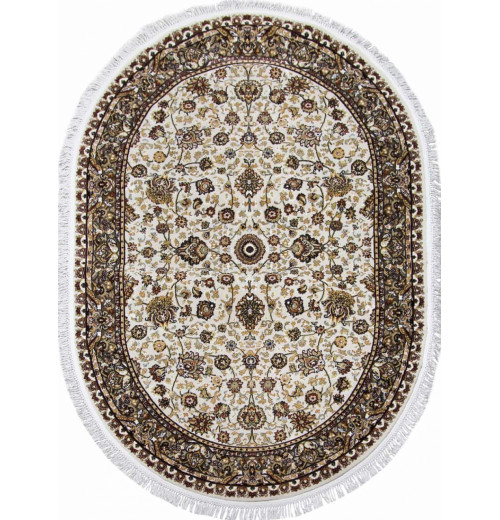 Ковер SHAHREZA d203 CREAM-BROWN Овал 