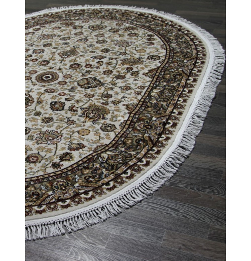 Ковер SHAHREZA d203 CREAM-BROWN Овал 
