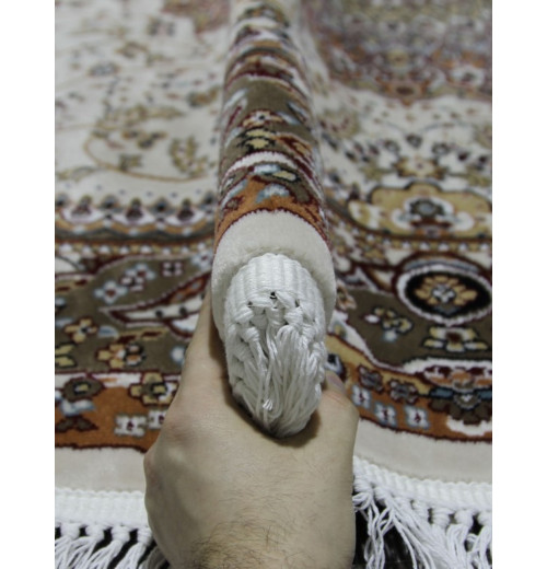 Ковер SHAHREZA d205 CREAM-BROWN Овал 