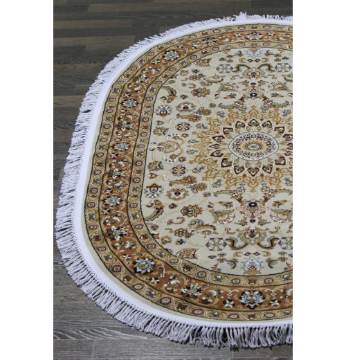 Ковер SHAHREZA d210 CREAM-TERRA Овал 