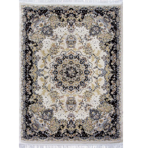 Ковер SHAHREZA d211 CREAM-NAVY Прямоугольник 