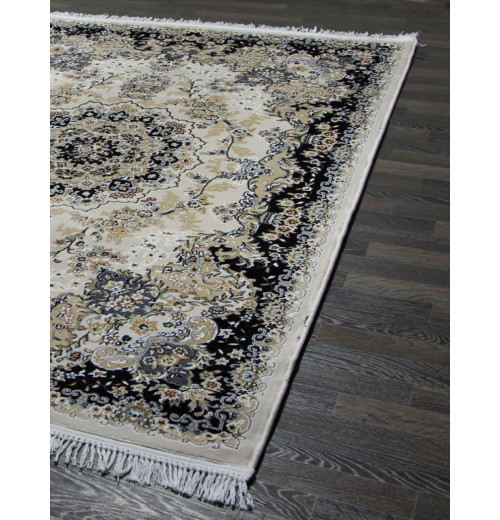 Ковер SHAHREZA d211 CREAM-NAVY Прямоугольник 