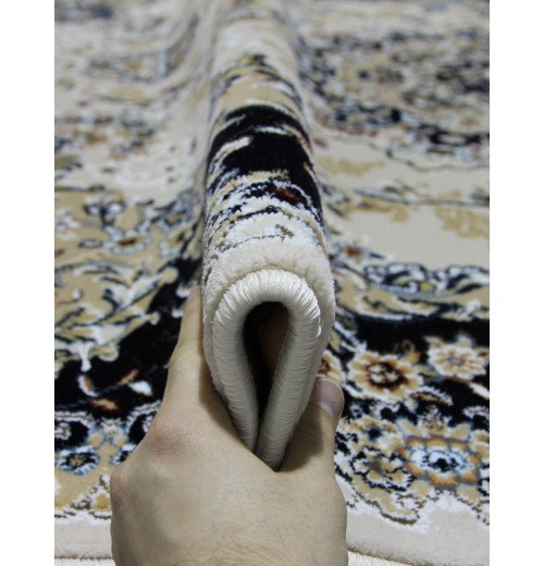 Ковер SHAHREZA d211 CREAM-NAVY Прямоугольник 