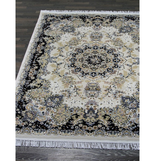 Ковер SHAHREZA d211 CREAM-NAVY Прямоугольник 