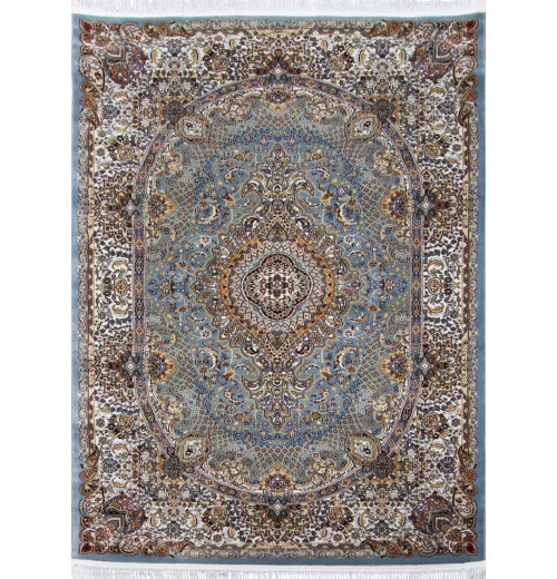Ковер SHAHREZA d414 BLUE Прямоугольник 