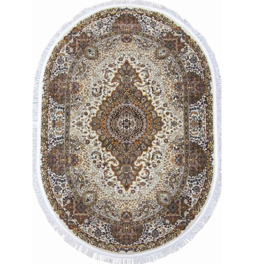 Ковер SHAHREZA d414 CREAM Овал 