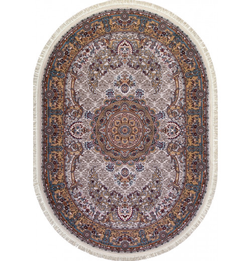 Ковер SHAHREZA D728 CREAM Овал 