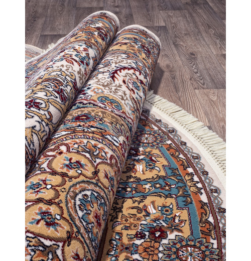 Ковер SHAHREZA D728 CREAM Овал 