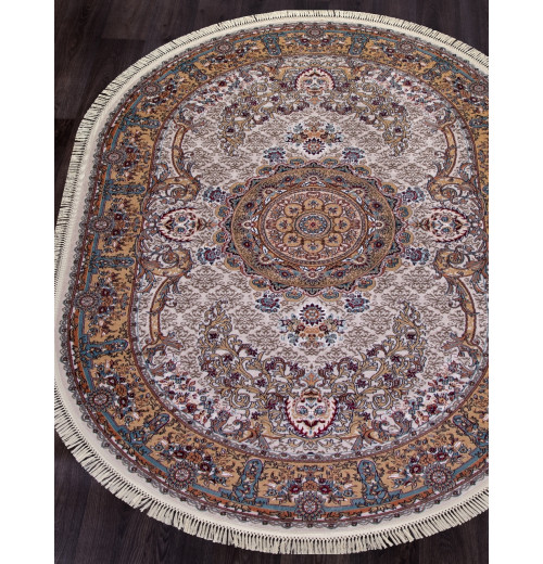 Ковер SHAHREZA D728 CREAM Овал 