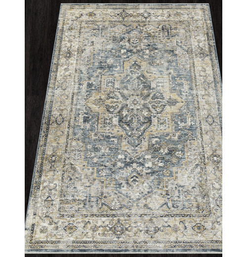 Ковер SHANTI L0220B BLUE Прямоугольник 