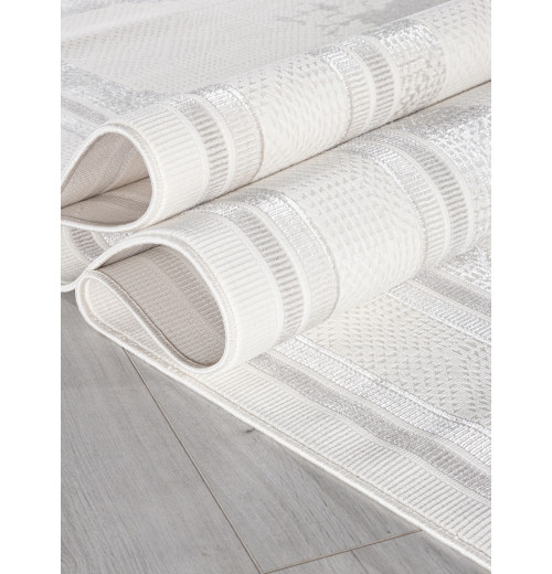 Ковер SHINE 32300A CREAM / WHITE Прямоугольник 