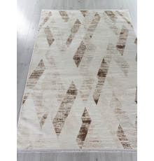 Ковер SHINE 33162A CREAM / WHITE Прямоугольник