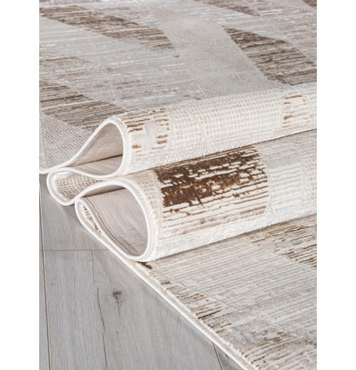 Ковер SHINE 33162A CREAM / WHITE Прямоугольник 