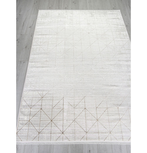 Ковер SHINE 33748A CREAM / WHITE Прямоугольник 