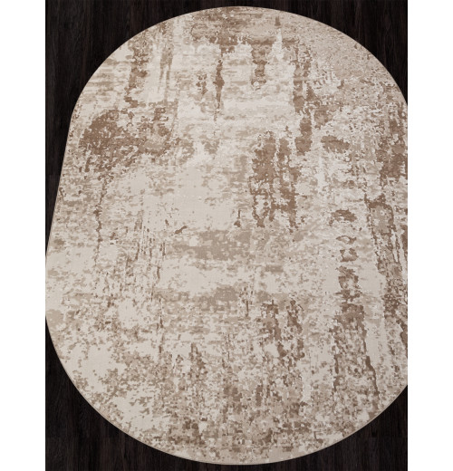 Ковер SIESTA M027A WHITE / BONE Овал 
