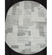 Ковер SIRIUS F190 CREAM-GRAY Овал