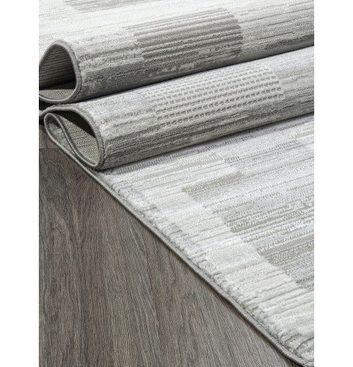Ковер SIRIUS F190 CREAM-GRAY Прямоугольник 