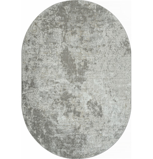 Ковер SIRIUS F195 GRAY Овал 