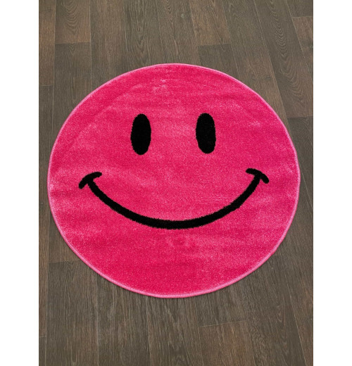 Ковер SMILE NC19 розовый Круг 