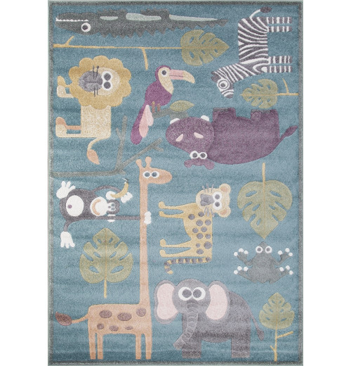 Ковер SOFIT C043 LIGHT BLUE Прямоугольник 