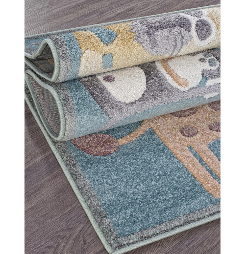Ковер SOFIT C043 LIGHT BLUE Прямоугольник 
