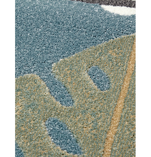 Ковер SOFIT C043 LIGHT BLUE Прямоугольник 