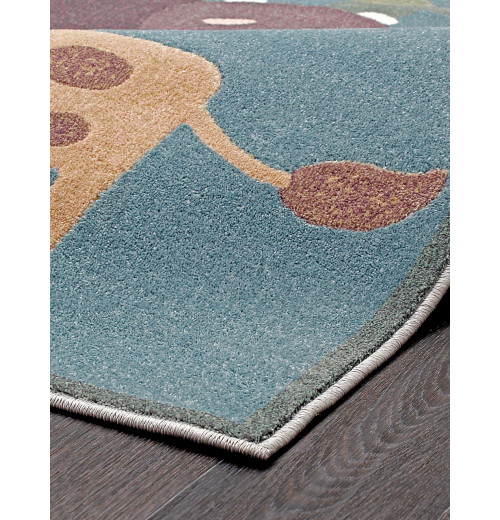 Ковер SOFIT C043 LIGHT BLUE Прямоугольник 