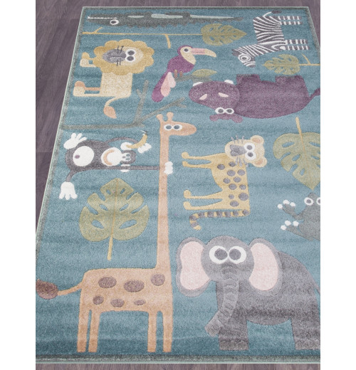 Ковер SOFIT C043 LIGHT BLUE Прямоугольник 