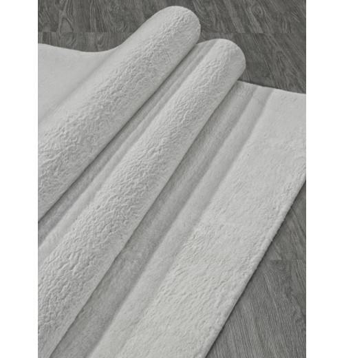 Ковер SOFT RABBIT Solid CREAM 60 Прямоугольник 