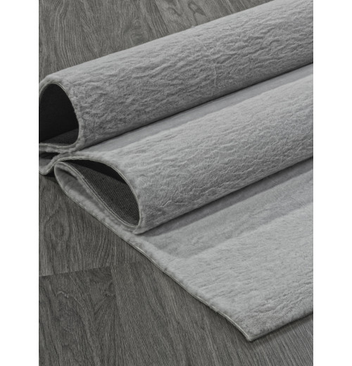 Ковер SOFT RABBIT Solid GREY 95 Прямоугольник 