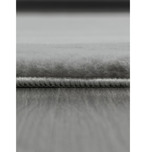 Ковер SOFT RABBIT Solid GREY 95 Прямоугольник 