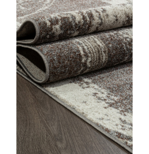 Ковер TORNADO F300 BEIGE-BROWN Прямоугольник 