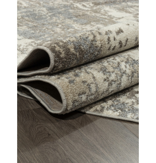 Ковер TORNADO F302 BEIGE-BROWN Овал 