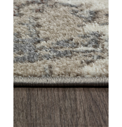 Ковер TORNADO F302 BEIGE-BROWN Прямоугольник 