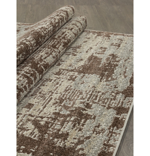 Ковер TORNADO F303 BEIGE-BROWN Прямоугольник 
